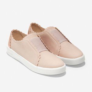 Cole Haan Grand.OS Scalloped Crosscourt in Rose Gold